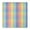 Colorful Striped Checkered, variant on Red Blue White Star Plaid Checkered Pattern Square Fitted Tablecloth with Elastic Edge,Square Table Cover,Washable Elastic Table Cover for Home Kitchen Party Decor 34"x34"