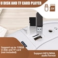 thumbnail image 4 of Reproductor de casetes de CD Combo Retekess TR621 con mando a distancia, 4 of 9