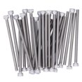 thumbnail image 1 of Socket Head Screws, 30Pcs Bolts And Nuts Kit Button Head Bolts M5 Cylindrical Head Hex Socket Screw Stainless Steel Hex Head Screws Screw Kit, 1 of 7
