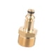 thumbnail image 5 of Adaptador de manguera Accesorio de conector de manguera Metal M22 Pieza de repuesto para jardín y riego Herramienta de conversión de tubería de agua, 5 of 8