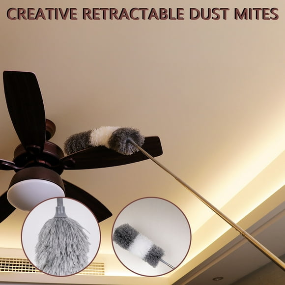 Mefallenssiah Retractable Clean Brush Soft Duster Brush Dusting Brush Home Cleaning