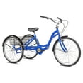 thumbnail image 2 of 26" Kent Alameda Folding Adult Trike, Tricycle, 26" Wheels, Blue, 2 of 6