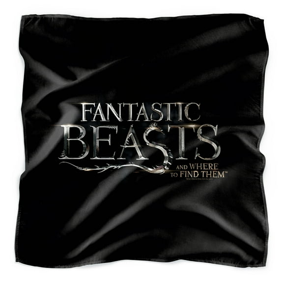 Fantastic Beasts and Where to Find Them Logo Bandana (21 in x 21 in)