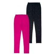 Glitter and Solid Leggings, 2-Pack (Little Girls & Big Girls(