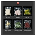 thumbnail image 3 of Dry Wet Food Vacuum Sealer Packaging Machine Automatic Commercial Household Kitchen Food Vacuum Sealer With 10pcs Bags, 3 of 5