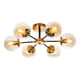 thumbnail image 1 of Lámpara de techo opulent, acabado dorado, 6 luces E27 40W, 1 of 6