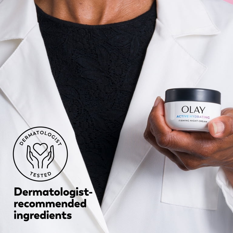 Olay Night of Olay Firming Night Cream Face Moisturizer, 1.9 oz photo 6