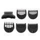 thumbnail image 2 of Peine de Guía de la Cabeza de la recortación de Afeitadores, Guía de Alta Eficiencia 5 PPCS Material de la PEINA Abdshaver Chave Cabezal para La Serie Chaver Head para Barber Shop, 2 of 7