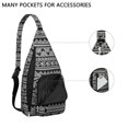 thumbnail image 2 of Mandala Elephant Sling Backpack - Bohemian Floral Pattern Shoulder Bag, Fashionable Anti-Theft Pack for Hiking & Outdoor Adventures, 2 of 4