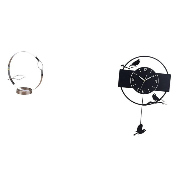 Portabotellas de vino,Soporte para botellas de vino,soporte para botellas de vino,estante de hierro,Decoración de gabinete de vino tinto de regalo de barra de cocina,Reloj de pared,Reloj de
