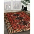 thumbnail image 3 of Ahgly Company Machine Washable Indoor Rectangle Traditional Dark Sienna Brown Area Rugs, 2' x 3', 3 of 7