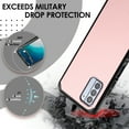 thumbnail image 2 of DALUX MetKase Hybrid Slim Phone Case WITH SCREEN PROTECTOR Compatible with Nokia G310 5G (2023) - Solid Blush Pink, 2 of 3