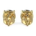 thumbnail image 4 of Diamond Earring Studs. 1/2cttw F Color VVS-VS Clarity. Secure Screw Backs. Lab Grown, 4 of 6