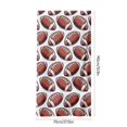 thumbnail image 3 of Yhmxh Quick Dry Beach Towels, 27.5x55 Inch Sports Style High Absorbent Microfiber Pool Towels with Rugby Ball Pattern, Sand Free Sturdy Beach Towel for Beach, Gym, Yoga, Hiking, Camping, 3 of 5