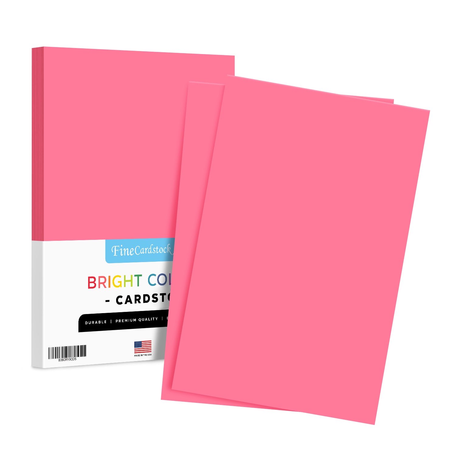 Premium Color Card Stock Paper | 50 Per Pack | Superior Thick 65-lb Cardstock Perfect for School Supplies Holiday Crafting Arts and Crafts | Acid & Lignin Free | Light Pink | 11 x 17