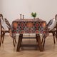 thumbnail image 1 of CaiYueKe Bohemian Table Runner Polyester Decorative Tassel Ethnic Print Table Cover Dining Room Living Room Party Decor Kitchen Home Decorations Gift, 1 of 7