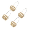 thumbnail image 6 of FOMIYES 4Pcs Light Brown Hand-Woven Storage Baskets for Home Flower Arrangement and Decoration, 6 of 6
