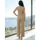 thumbnail image 3 of Conjunto de Mujer 2 Piezas Rayado Top de Tirantes y Pantalón Recto Set Fresco Casual, 3 of 5