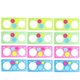 thumbnail image 3 of Kids Painting Stencils Set of 12 Pcs Assorted Color Plastic for Wood Signs and Crafts, 3 of 4