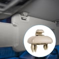 thumbnail image 4 of sweethay 2 uds soporte de Clip para parasol de coche gancho de parasol Interior para A1 A3 A4 A5 A7 Q3 Q5 B6 B7 B8 S4 S5 gris 8E0857562A Vehículos, repuestos y accesorios Mis, 4 of 6