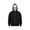 Black, variant on Halloween Full Zip Mask Hoodie ,Creepy Clown Face Black Jacket with See Through Eye Mesh for Theme Events & Parties Costume