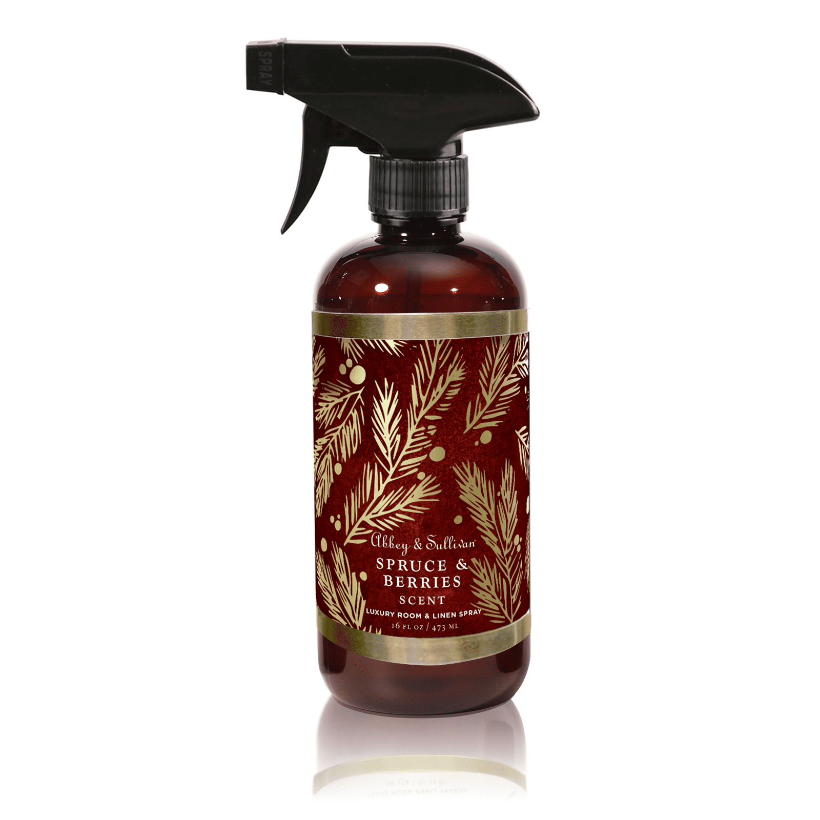 Abbey & Sullivan, Linen and Room Spray, Spruce Berries, 16 oz