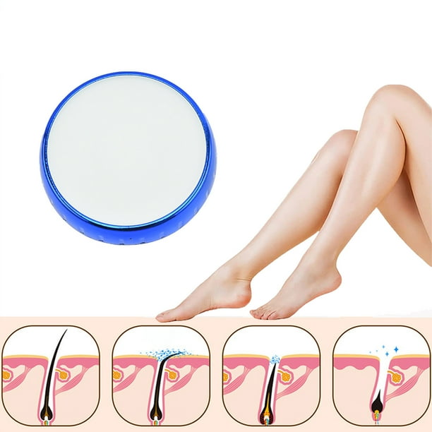 Fiudx Borrador de Vello de Cristal, Herramienta de Depilación Exfoliante Indolora, Reutilizable Durante 3 Años, Retarda Eficazmente El Crecimiento Del Vello, Diseño Compacto, para Brazos, Piernas y E