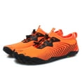 thumbnail image 6 of Hicooer Coolcsea Water Shoes Men's Women's Swim Shoes Outdoor Beach Barefoot Quick-Dry Aqua Pool Socks Swimming Yoga Surfing Exercise Orange, 6 of 6