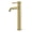 Brushed Gold, variant on Sumerain Tall Single Handle Bathroom Vessel Faucet, One-Hole, Black and Brushed Gold 304 Stainless Steel