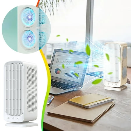 

Refrigeration Small Conditioner Desktop Small Fan Student Dormitory Office Circulation Vertical Tower Fan Silent Shaking Head Electric Fan