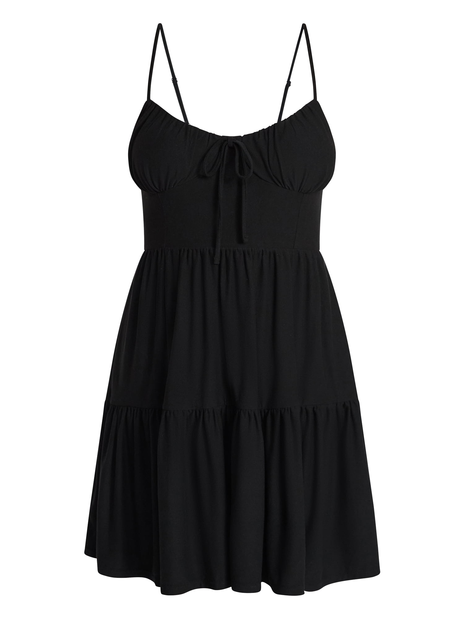 No Boundaries Tiered Mini Dress, Women's & Women's Plus XXS-4X