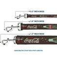thumbnail image 3 of The Coca-Cola Company Pet Leash, Dog Leash, Coke Drink Coca Cola Pause and Refresh Bottle Brown Red White, 6 Feet Long 1.0 Inch Wide, 3 of 6