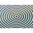 thumbnail image 1 of Ahgly Tapis Rectangulaire Lavable en Machine Intérieur Transitionnel Bleu Lagon, 3 Pieds x 5 Pieds, 1 of 7