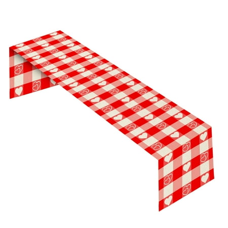 

Yubnlvae home textile Decorated Table Flags For Valentine s Day Family Gatherings Retro Kitchen Table Decoration Interior Outdoor