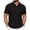 Black, variant on Breeze Polo Shirts for Men Moisture Wicking Performance Shirts Short Sleeve Collared Casual Golf Shirt