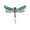 Multicolored, variant on Natural Abalone Shell Silver Tone Alloy Dragonfly Insect Versatile Fashion Brooch Pin, White