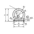thumbnail image 1 of pitrice Small D-Shape Sealing Strip Dustproof Soundproof Weatherstrip for Car Trunk Hood Closing Door Mute Bar, 1 of 6