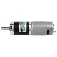 thumbnail image 5 of DC Geared Motor Copper High Torsion Low Noise Mini Electric Motor 24V 15W Black Silver 10r/min, 5 of 5