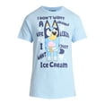 thumbnail image 5 of Bluey Men's and Big Men's Life Lesson Graphic Tee with Short Sleeves, Sizes S-3XL, 5 of 5
