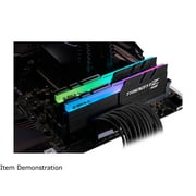 G.SKILL TridentZ RGB Series 32GB (2 x 16GB) 288-Pin PC RAM DDR4 3600 (PC4 28800) Desktop Memory Model F4-3600C18D-32GTZR