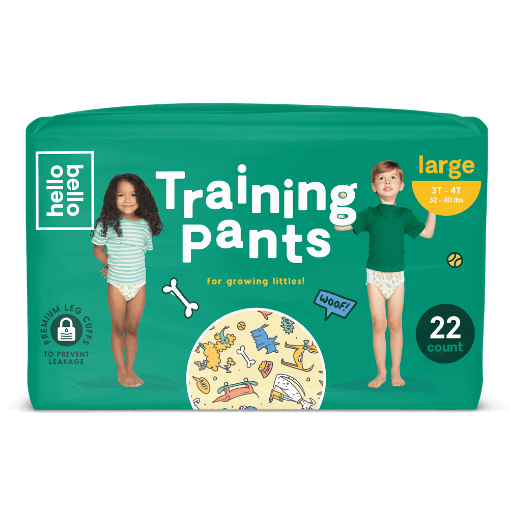 Hello Bello Training Pants Li'l Barkers 3T4T/Large (22ct