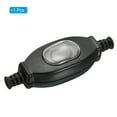 thumbnail image 3 of Uxcell 5.5 x 3.5mm Inline Cord Switch Waterproof Appliance Switch AC 250V 3A ON/Off Rocker Switch IP65, Black, 3 of 6