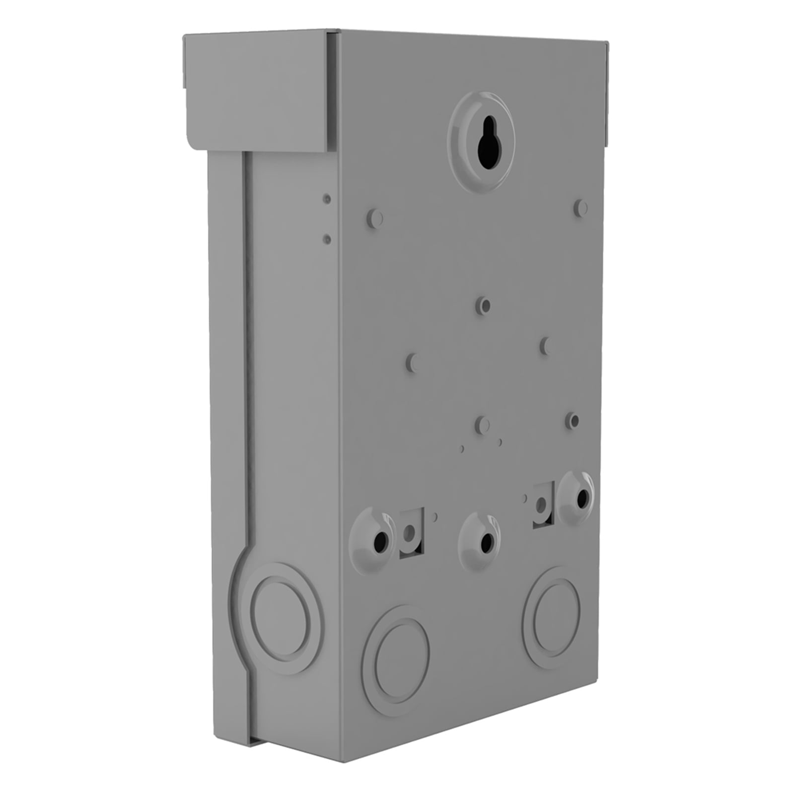HIITIO 60 Amp HVAC Disconnect Switch, 240V AC Outdoor Non-Fused Electrical Safety Switch with Pull Out, Weatherproof Metal Enclosure for AC Unit, Heat Pump, Pool Pump, UL Listed (NEMA 3R)