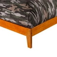 thumbnail image 3 of Atlantic Furniture Lit Simple Plate-Forme en Latte Caramel, 3 of 5