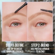 Maybelline Express Brow Ultra Slim Pencil Eyebrow Makeup, Black Brown