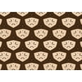 thumbnail image 1 of Ahgly Tapis Rectangulaire Lavable en Machine Intérieur Rouge Nuit, 2 Pieds x 4 Pieds, 1 of 7