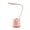 Pink, variant on Bdday Desk Lamp for Home Office Dorm, Table Lamp with 3 Color Modes Flexible Gooseneck, Rechargeable, Dimmable Desk Light with Pen Phone Holder, Eye-Caring Small Desk Lamps for Bedroom Reading