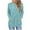 Light Blue, variant on Casual Loose Fit Long Sleeve Hoodie with Ribbed Texture Sweatshirt Women's Sweatshirt Color Hoodie Women Hoodies Side Zip Thin Zip up Hoodie Women Hooded Sweatshirt Sweatshirt with Hoodie Women