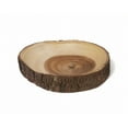 thumbnail image 3 of Lipper International 1092 ACACIA SLAB SHALLOW BOWL WITH BARK, 3 of 3
