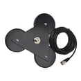 thumbnail image 5 of HYS Magnet Antenna Mount, SO239 8.8inch Triple Base W/5M(16.4ft) RG58 Coaxial Cable PL-259 Plug, 5 of 5